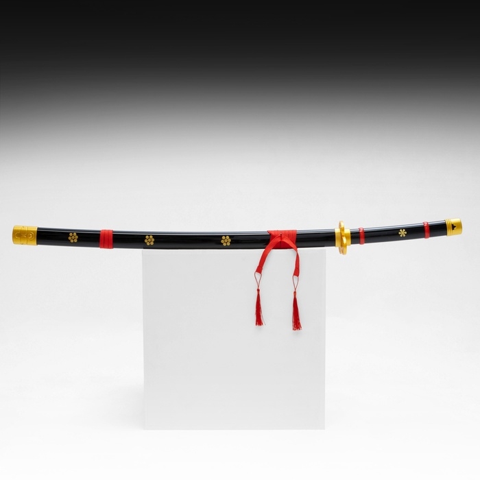 Сувенирное оружие Сувенирное оружие "Катана Зоро", 101 см, клинок 73 см/7 мм , деревянная