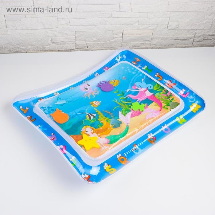 Акваковрик развивающий прямоугольный «Русалочка» Акваковрик развивающий прямоугольный «Русалочка»