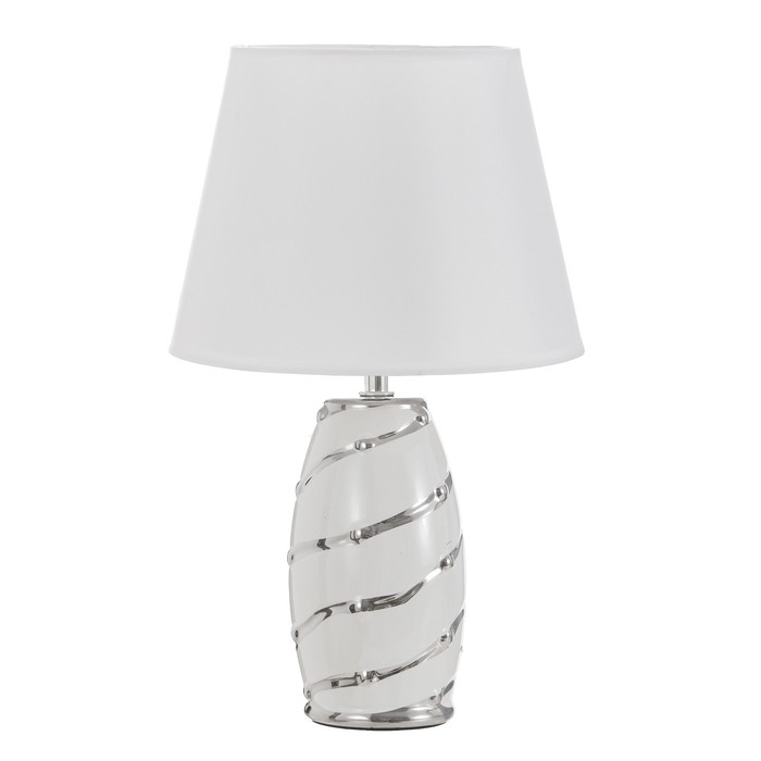 Настольная лампа 32155/1 E14 40Вт белый 22х22х38 см RISALUX