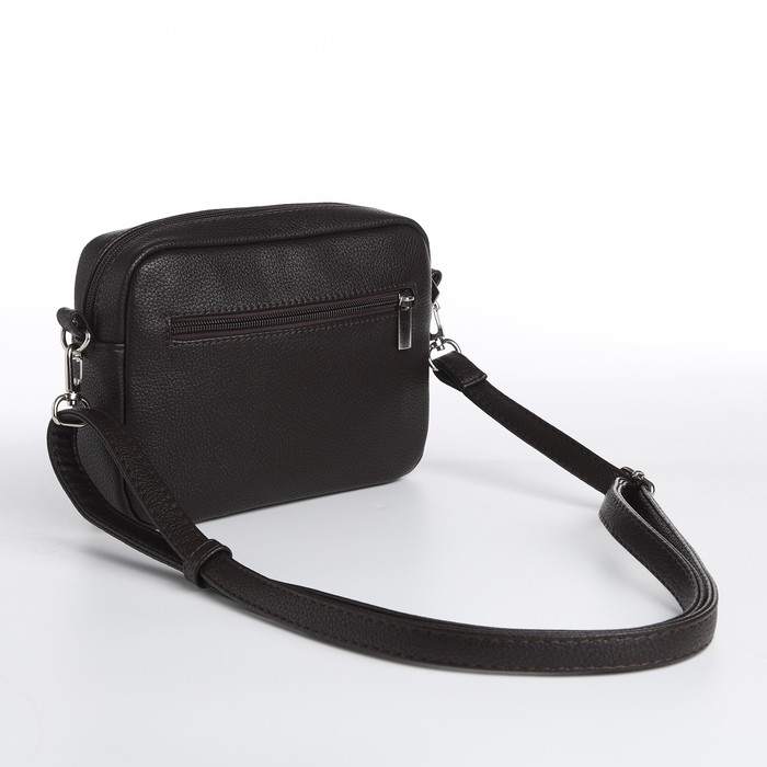 Сумка женская через плечо TEXTURA, маленький размер, цвет коричневый Сумка женская через плечо TEXTURA, маленький размер, цвет коричневый