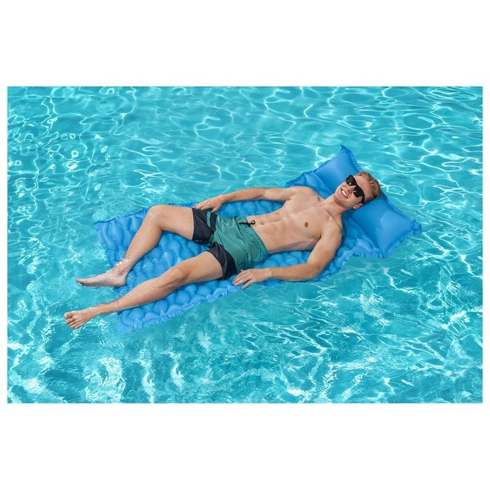 Матрас для плавания, 213 х 86 см, цвет МИКС, 44020 Матрас для плавания, 213 х 86 см, цвет МИКС, 44020