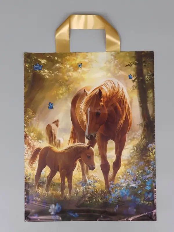 Пакет подарочный Утро 35 х 28 см 55 мкм