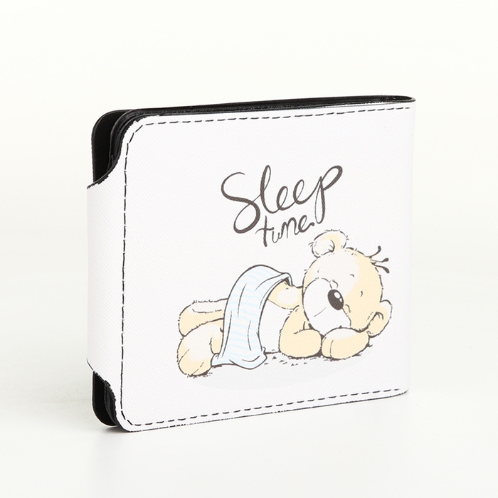 Кошелёк на кнопке, цвет бежевый