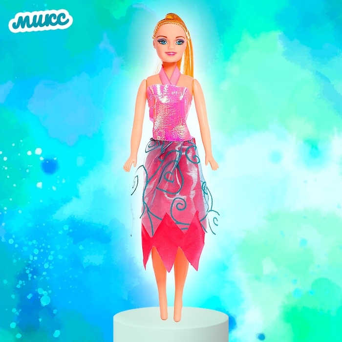 Кукла-модель «Оля» в платье, МИКС