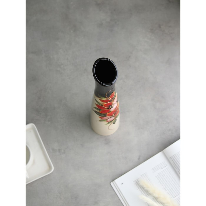 Ваза керамическая Ваза керамическая "Беатриче", напольная, разноцветная, 46 см, авторская работа