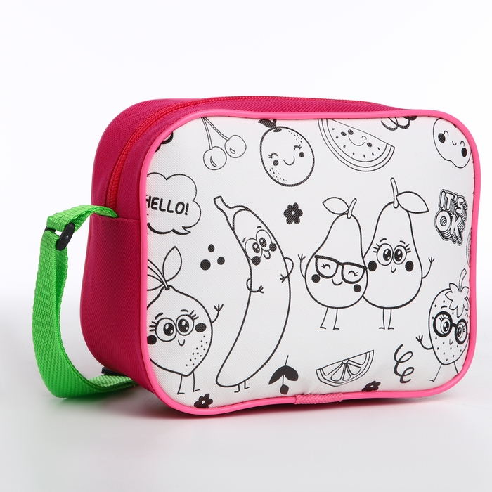 Сумка детская для девочки через плечо  Сумка детская для девочки через плечо "Весёлые друзья" 17х13х5 см