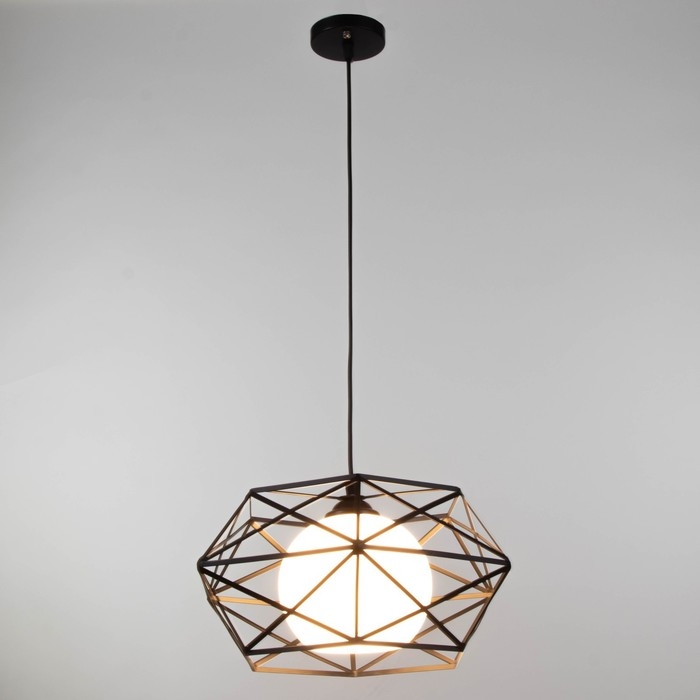 Светильник BayerLux "Софит" 1х40Вт E27 черный 35х35х19 см.