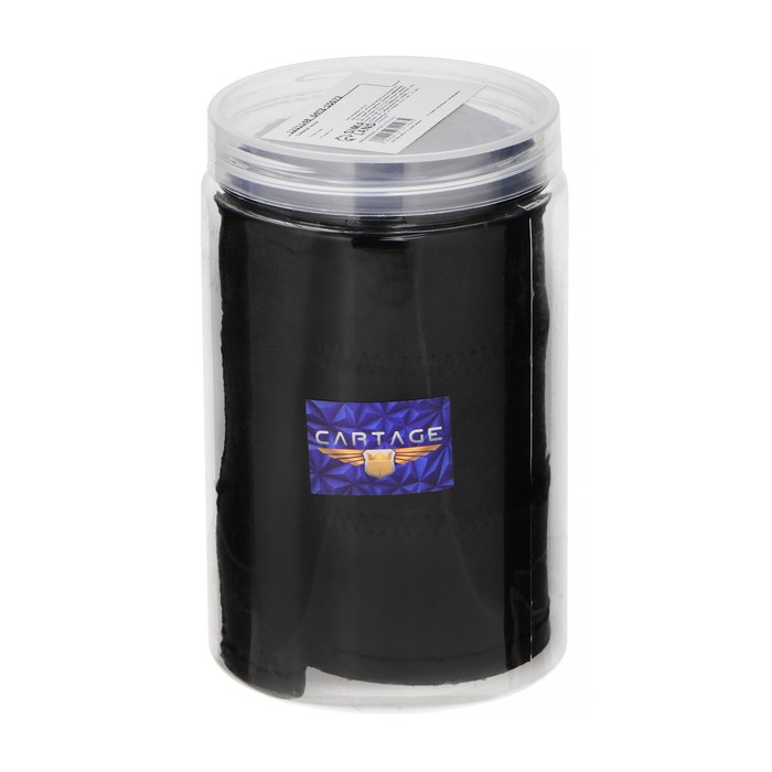 Оплетка на руль Cartage, 38 см, натуральная кожа с перфорацией, черный Оплетка на руль Cartage, 38 см, натуральная кожа с перфорацией, черный