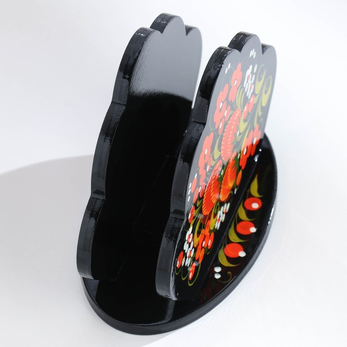 Салфетница «Солнышко», хохлома Салфетница «Солнышко», хохлома