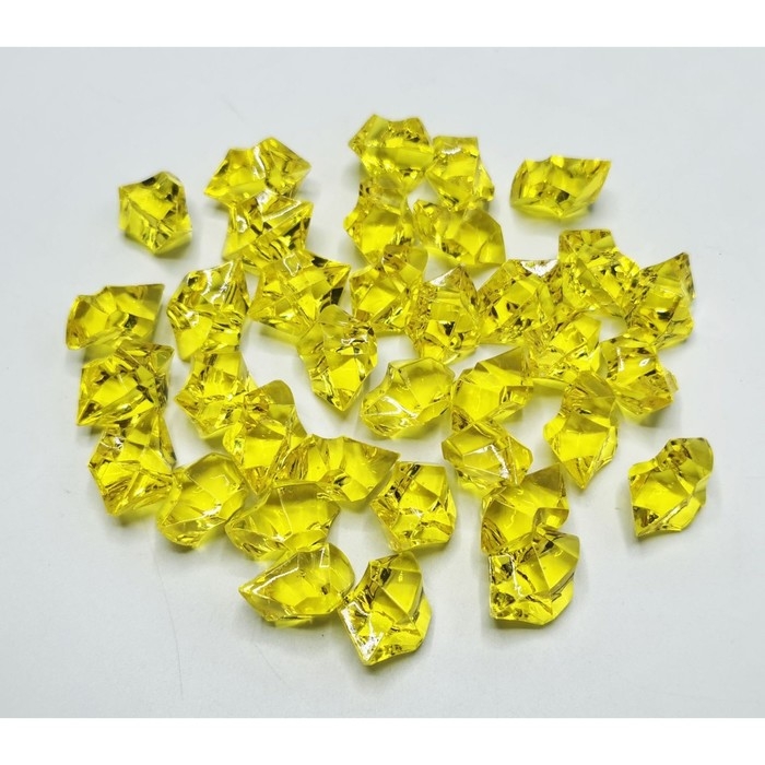 Искусственный лед, 260 шт, 25 х 18 мм, желтый Искусственный лед, 260 шт, 25 х 18 мм, желтый