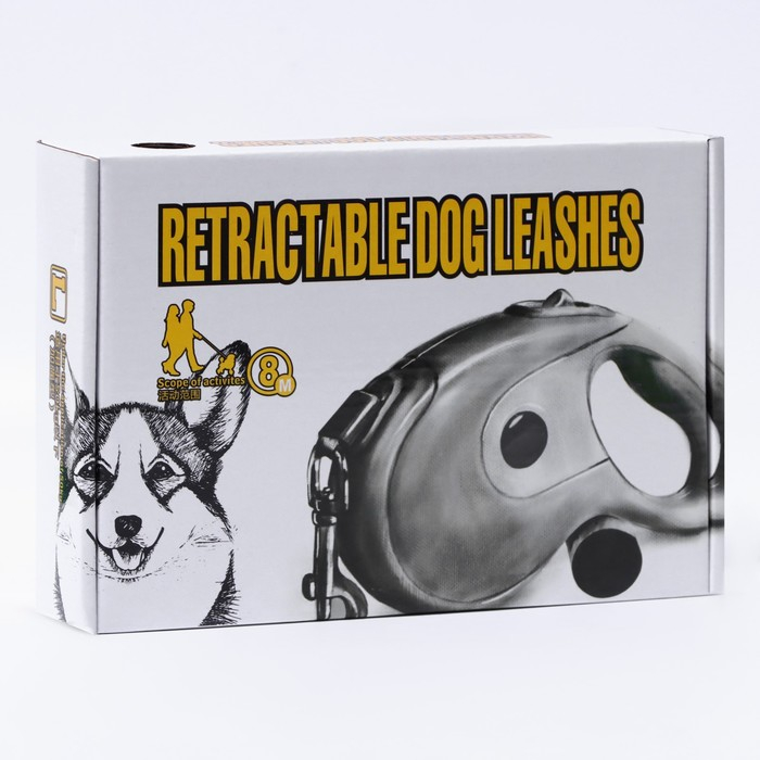 Рулетка DIIL, 8 м, до 50 кг, лента, прорезиненная ручка, оранжевая с серым Рулетка DIIL, 8 м, до 50 кг, лента, прорезиненная ручка, оранжевая с серым