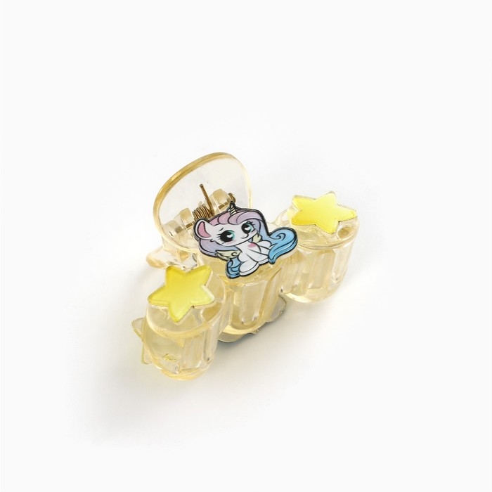 Краб для волос Краб для волос "Самой яркой звездочке", 5.5 х 3.5 х 2 см