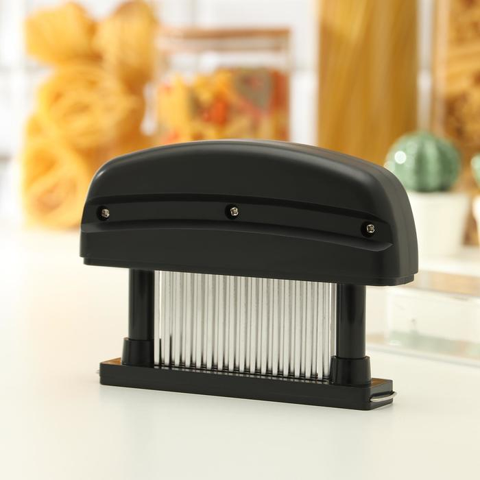 Тендерайзер для мяса «Нилла», 15×11×4 см, цвет МИКС Тендерайзер для мяса «Нилла», 15×11×4 см, цвет МИКС