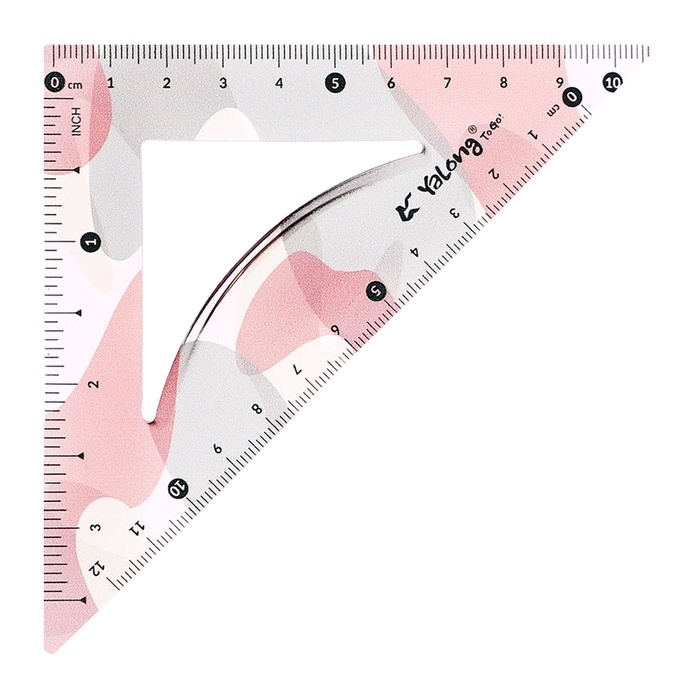 Набор геометрический гибкий силиконовый (линейка 30см+2 угольника+транспортир) Миллитари Набор геометрический гибкий силиконовый (линейка 30см+2 угольника+транспортир) Миллитари