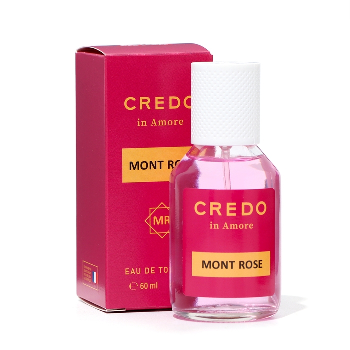 Туалетная вода женская CREDO in AMORE Mont Rose, 60 мл (по мотивам Roses Musk (Montale) Туалетная вода женская CREDO in AMORE Mont Rose, 60 мл (по мотивам Roses Musk (Montale)