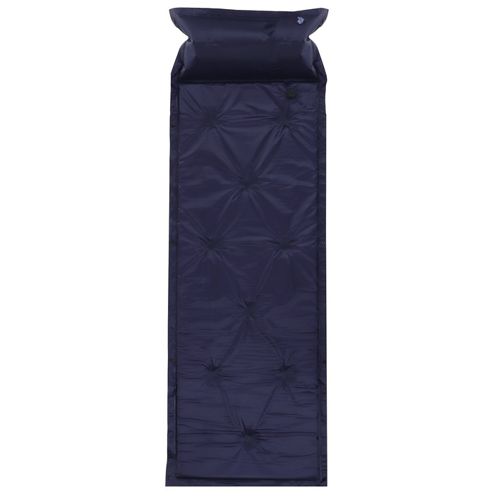 Коврик туристический maclay, самонадувающийся, 188х57х2.5 см, цвет синий Коврик туристический maclay, самонадувающийся, 188х57х2.5 см, цвет синий