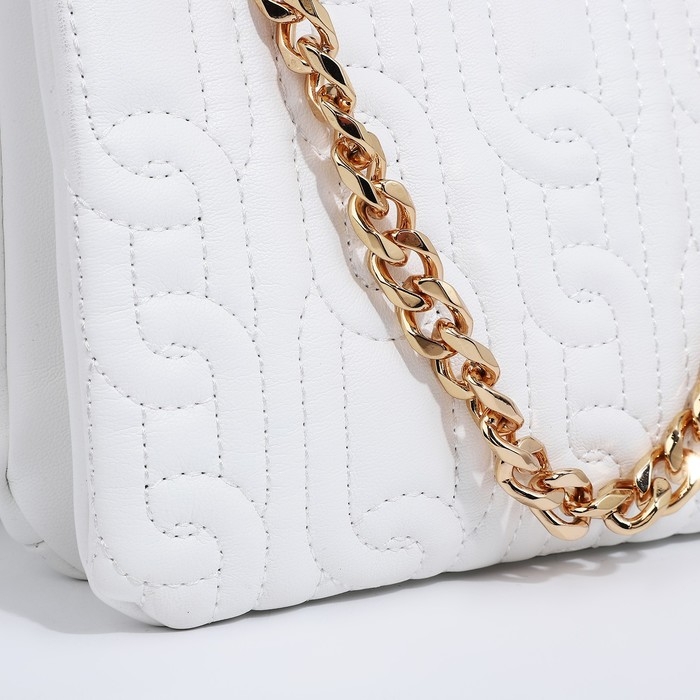 Сумка-мессенджер на магнитах, цвет белый Сумка-мессенджер на магнитах, цвет белый