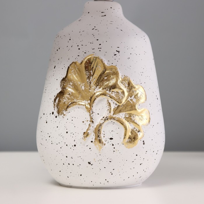 Настольная лампа Настольная лампа "Листья" Е14 40Вт бежевый 20х20х32см