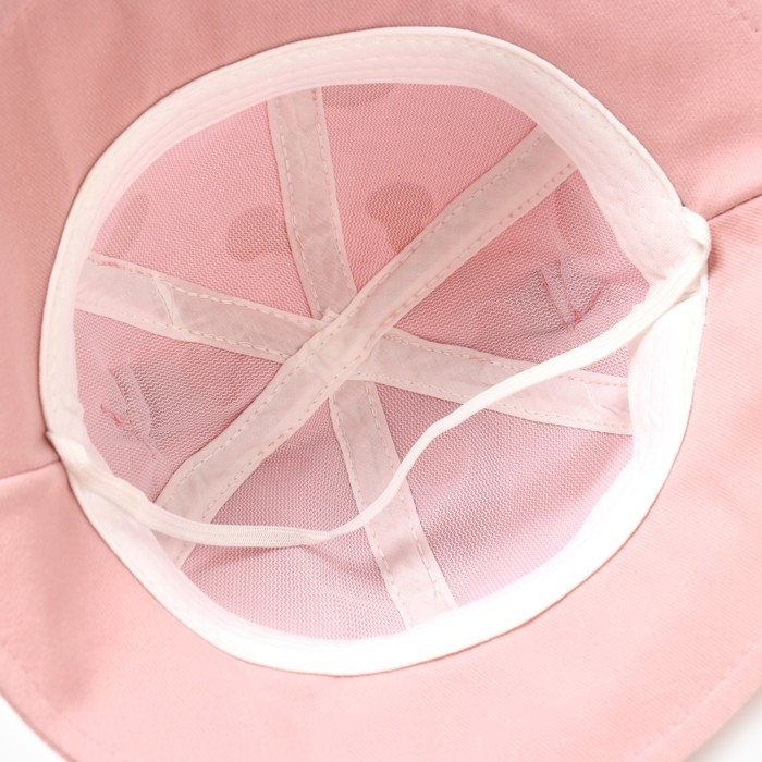 Панама для девочки Панама для девочки "Коровка" MINAKU цвет розовый, р-р 50