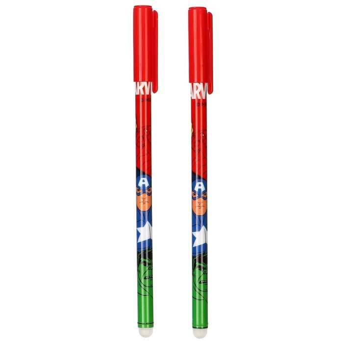 Ручка пиши стирай, 2 штуки, Мстители Ручка пиши стирай, 2 штуки, Мстители