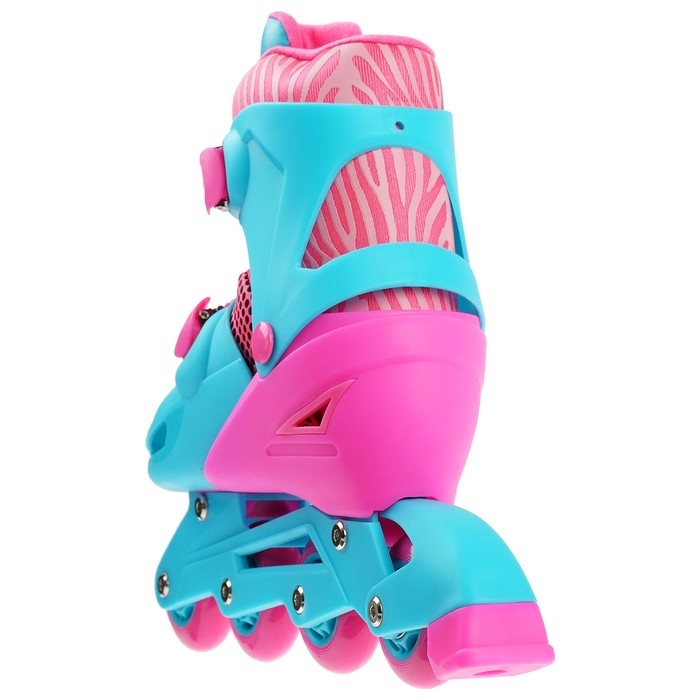 Роликовые коньки раздвижные ONLYTOP, р. 30-33, колёса PVC 64 мм Роликовые коньки раздвижные ONLYTOP, р. 30-33, колёса PVC 64 мм