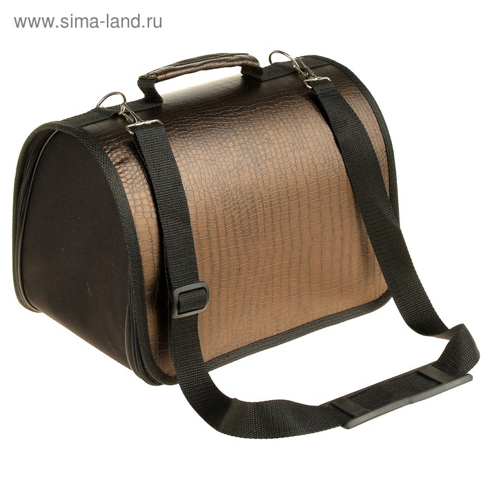 Сумка - переноска для животных, искусственная кожа, 31 х 20,5 х 22 см Сумка - переноска для животных, искусственная кожа, 31 х 20,5 х 22 см