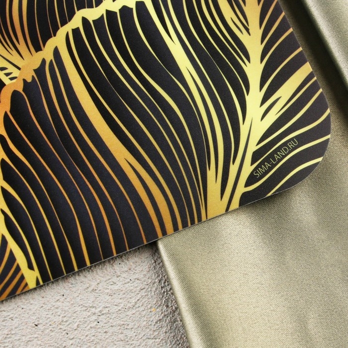 Доска разделочная пластиковая Tropical Leaf Green, 30х20 см Доска разделочная пластиковая Tropical Leaf Green, 30х20 см