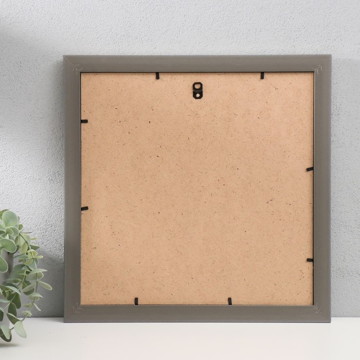 Фоторамка Фоторамка "МИРАМ" 30х30 см, 647221-33, серебро (пластиковый экран)