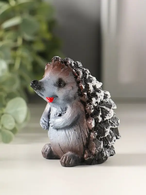 Сувенир Ежик шишка , 7х7,5х6,5 см