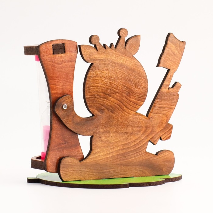 Песочные часы для чистки зубов Песочные часы для чистки зубов "Жираф", таймер 3 минуты