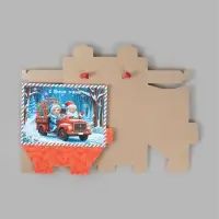Подарочная коробка новогодняя &laquo;Новогодняя доставка&raquo; 175&times;250&times;125, для сладких подарков