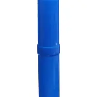 Пенал - тубус Calligrata, 40&times;195 мм, пластиковый, синий