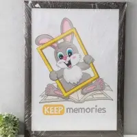 Фоторамка для фото 50&times;70 см Keep memories Luxe Elegance, пластик, коричневый, (пластиковый экран)