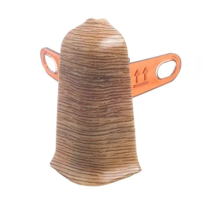 Угол наружный (внешний) «Деконика», с крепежом для плинтуса, 55 мм, 211 дуб рустик Угол наружный (внешний) «Деконика», с крепежом для плинтуса, 55 мм, 211 дуб рустик