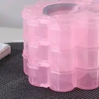 Органайзер для хранения «Клевер», 3 яруса, 13 ячеек, 16,5×15×13 см, цвет МИКС