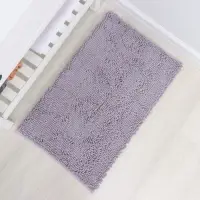 Коврик для дома LaDо́m, букли, ворс 2.5 см, плотность 1400 г, 50&times;80 см, сиреневый