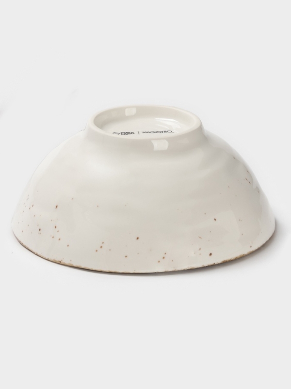 Миска Magistro Alpine Frost 17 см 16.9×7.3 белая