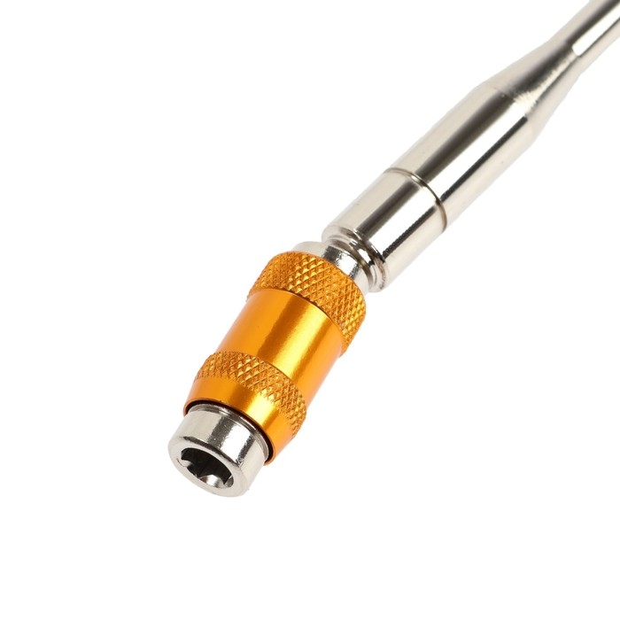 Адаптер для бит ТУНДРА, угловой до 20°, поворотный, 140 мм Адаптер для бит ТУНДРА, угловой до 20°, поворотный, 140 мм