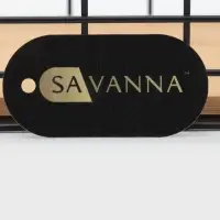 Корзина универсальная SAVANNA &laquo;Эстетика&raquo;, 25&times;18.3&times;10 см, чёрная