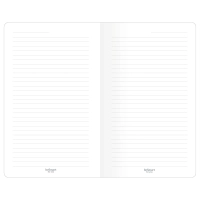 Бизнес-блокнот 130х210мм 48л.линия,скрепка,Be Smart Notes розов,N3648