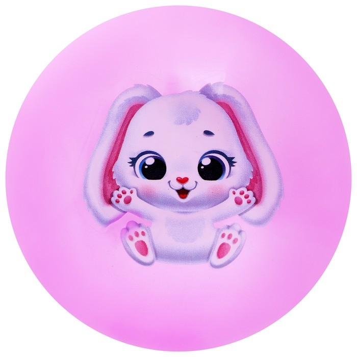 Мяч детский ZABIAKA «Зайчонок», d=22 см, цвет МИКС Мяч детский ZABIAKA «Зайчонок», d=22 см, цвет МИКС