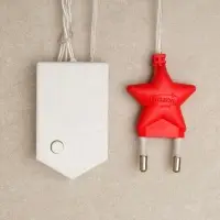 Гирлянда &laquo;Сеть&raquo; 1.6&times;1.6 м, IP20, прозрачная нить, 144 LED, свечение тёплое белое, 8 режимов, 220 В