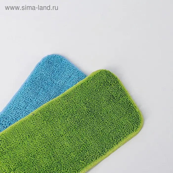 Насадка для швабры с распылителем 40&times;13 см, микрофибра, цвет МИКС