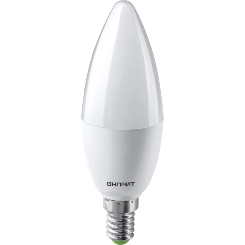 Лампа светодиодная ОНЛАЙТ OLL-C37-10-230-4K-E14-PROMO 10Вт Е14 4000К 82915