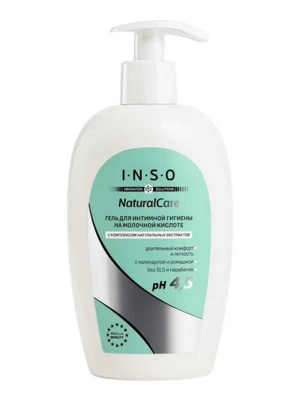 Гель для интимной гигиены INSO Natural Care, 250 мл