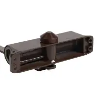 Доводчик дверной ТУНДРА d=80BR, от 45-70 кг, коричневый