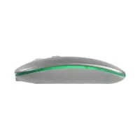 Мышь MB-2.4 беспроводная, оптическая, подсветка, 800-1600 dpi, USB, Bluetooth, серебристая