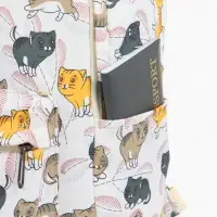 Рюкзак школьный CATS, с пеналом, 29&times;12&times;41 см, бежевый