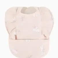 Нагрудник для кормления, непромокаемый с карманом &laquo;Нежные кролики&raquo; M&B