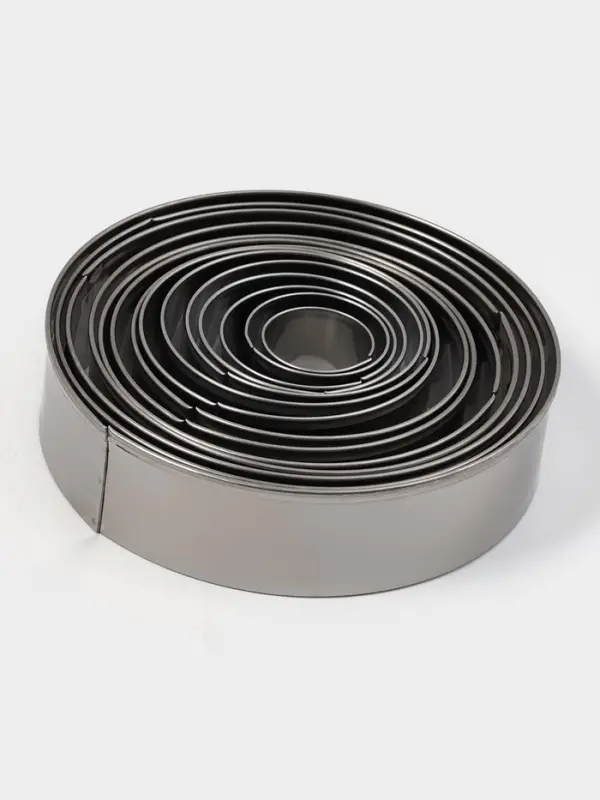 Набор форм для вырезания Набор форм для вырезания "Круг" 14 шт, d 2.4-11,5 см, h 3 см